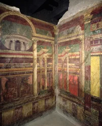 Verschiedene architektonische Perspektiven, 90-15 v. Chr.